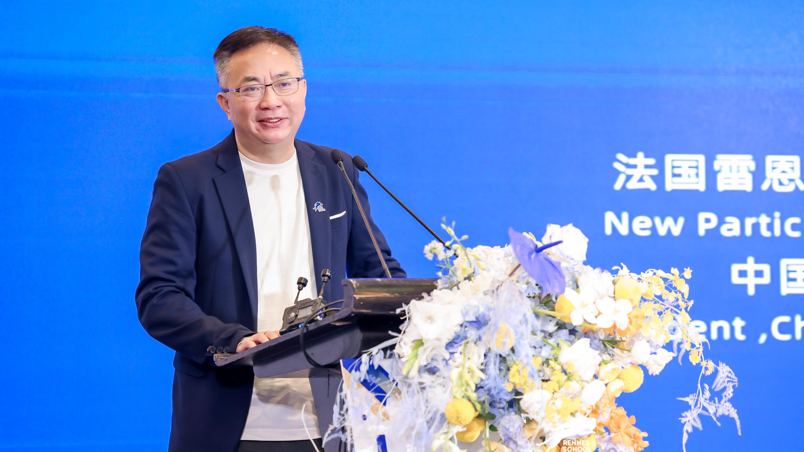 2025级开学典礼—新学员代表谢坚发言